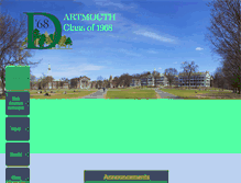 Tablet Screenshot of dartmouth68.org